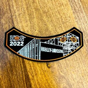 New Harley Davidson “HOG”  2022 Iron on patch